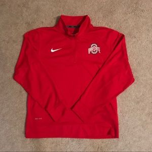Nike Ohio State 1/4 ZIp Pullover